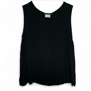 Dena Lauren Black Sleeveless Shirt